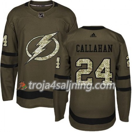 Tampa Bay Lightning tröja Ryan Callahan 24 Adidas 2017-2018 Camo Grön Authentic - NHL Tröjor Herr Tampa Bay Lightning tröja Ryan Callahan 24 Adidas 2017-2018 Camo Grön Authentic - NHL Tröjor Herr